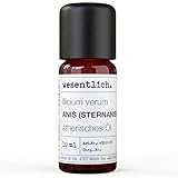 Anisöl - reines ätherisches Öl von wesentlich. - 100% naturrein aus der Glasflasche (10ml)