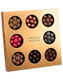 LAKRIDS BY BÜLOW - Winter Selection Box - 350g - Pralinen-Geschenk mit Dänischen Gourmet Lakritz-Kugeln - Weicher Lakritzkern umhüllt von feinster Schokolade