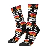 Ich Bin Entweder Wandern Zu Wandern Denken Über Wandern Herren Damen Arbaitsocken Gepolstert Outdoorsocken Rutschfeste Laufsocken Für Outdoor Laufen Fitness