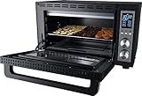 Steba Grillbackofen, Ca. 30 l Innenraum, 8 Automatikprogramme z.B. Air Fry, 3 Einschubebenen, Ober- und Unterhitze, KB E300, Schwarz