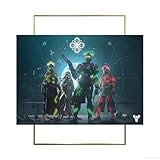 Close Up Destiny 2 Poster Gambit (62x93 cm) gerahmt in: Rahmen Kupfer