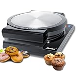 Steba Elektrogeräte Cake Maker 3 in 1, 3 antihaftbeschichtete Platten für Cake-Pops, Muffins und Donuts, Platten sind auf Knopfdruck leicht herausnehmbar, inkl. Cake Pop Halterung und Sticks, 800 Watt