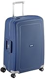 Samsonite S'Cure - Hartschalenkoffer 69 cm Mittelgroß - Trolley Koffer mit 4 Rollen, TSA-Schloss, Leicht - 79 L - Blau (Dark Blue)