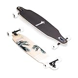 muuwmi Longboard Beach - ABEC 7 Kugellager - Deck 97x23 cm - Rollen 65x51 mm - max. 100kg
