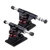VGEBY 2 Stücke 150mm Pennyboard Achsen aus Magnesium- und Alulegierung Skateboard Brücke Achse Zubehör