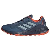adidas Herren Tracefinder Trail Running Shoes Sneakers, Wonder Steel/Shadow Navy/Impact orange, 42 2/3 EU
