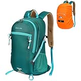 LOCAL LION Wanderrucksack Fahrradrucksack Rucksack 20L für Damen & Herren mit Regenschutz zum Wandern Trekking Camping Fahrradfahren Sport Uni Schule