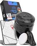 TinyTag® AirTag Fahrrad Klingel - Fahrradklingel laut 110dB mit Apple Air Tag Fahrrad Versteck - GPS Tracker Fahrrad Diebstahlschutz - AirTag Halterung Fahrradglocke für 22,2 mm Lenkerdurchmesser