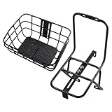 Generic Front Für Fahrrad, Bremsstütze Ohne Bohrung Für Fahrradkorb, Gepäckträger Aluminiumlegierung Für Männer Frauen Strandtiere Trottinette