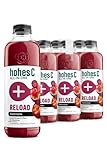 hohes C ALL-IN-ONE Reload (6x 850ml), Mehrfruchtsaft aus Fruchtsaftkonzentraten (Cranberry, Maracuja, Aronia), vitaminreich, ohne Zuckerzusatz & Süßungsmittel, ohne künstliche Aromen, vegan