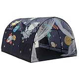 Kleinkinder Spielen Zelte, Capy Bed Dream Privacy Space Vollschlafzelte, Kinder Galaxy Starry Sky Dream Bettzelt, Kinderspielhaus mit Netzvorhängen, Einzelbettzelt Capy Hou