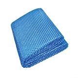 Desiumite Blaue Solarplane für Poolheizung und Spa, 180 cm, 360 cm, 450 cm, 220 x 150 cm, 260 x 170 cm, 300 x 200 cm, PE-Folien-Isolierabdeckung zur Reduzierung von Wärmeverlust und Wasser (450 cm)