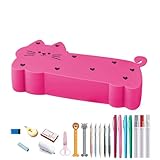 Silikon Federmäppchen | Katzenförmige College-Etui,Silikon Aufbewahrung Für Schule Zuhause Lehrer Schüler Kinder