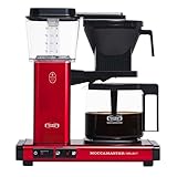 Moccamaster KBG Select, Filterkaffeemaschine, Red Metallic, Kaffeemaschine, UK-Stecker, 1,25L