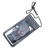 BAIWOAK Wasserdichte Handytasche, IPX8 wasserdichte Handyhülle Trockentasche Halter für iPhone 14/14 Pro Max/13 Pro Max/13 Pro/12 Pro Max/11 Pro Max/Xs Max bis 6.9' zum Schwimmen Kajak (schwarz)