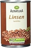 Alnatura Bio Linsen Dose, 265g