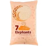 7 Elephants Premium Jasmin Duftreis – 4,5kg aromatisch & authentisch aus Vietnam (1, Duftreis)