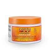 Cantu – Sheabutter Lockencreme Mit Kokosnuss – Feuchtigkeitsspendende Haarcreme Für Definierte Locken Und Strukturiertes Haar – 1er Pack (1 X 340 G)