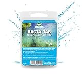 vdvelde.com - BACTA TAB Teichbakterien - Für 10 bis 1.000 Liter - 100% öko: schnell klares Wasser - Sicher für Mensch, Pflanze & Tier