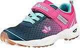 Lico Mädchen Barney Vs Sneaker, Marine Pink Türkis, 37 EU