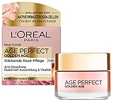 L'Oréal Paris Tagespflege, Age Perfect Golden Age, Anti-Aging Gesichtspflege, Festigung und Glanz, Für reife und fahle Haut, Mit Pfingstrosen-Extrakt, 50 ml