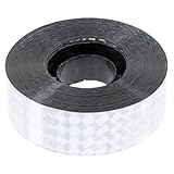 GALPADA Doppelseitiges Reflektierendes Vogelabwehrband Langlebiges Pet Material Physikalische Vogelabschreckung Wetterfest Einfache Anwendung für Garten und Balkon