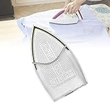 PERFETSELL Bügeleisensohle Bügeleisen Sohle Silber Bügelsohlenaufsatz Teflonsohle für Bügeleisen Schutzsohle Bügelschutz Bügelschutzsohle Teflon Teflonplatte Aufsatz