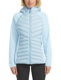 Jack Wolfskin Damen Routeburn Pro Hybrid W Softshelljacke, Ice Blue, S EU