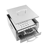 jojnsha Energiesparender Reisbrötchen Dampfgarer Mit Mehrstufiger Schublade Perfekt Für Geschäftige Küchen Und Hygienische Lebensmittelzubereitung Dampfgargerät Mit Herausziehbarer Schublade