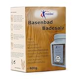medec Badesalz Basenbad [mit echten Edelsteinen] 600g in Lebensmittelqualität | bath salt | basisches badesalz | basenbad entgiftung entsäuerung