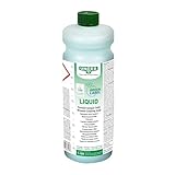 UNGER Fensterreinigungs-Seife Green Label Liquid (Inhalt 1 Liter, Konsistenz gelartig, für die professionelle Fensterreinigung, streifenfreie Ergebnisse) GTL10