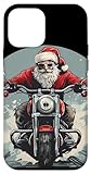 Hülle für iPhone 12 mini Tolles Motorrad-Weihnachtsmann-Kostüm für Biker