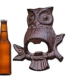 Wandflaschenöffner - Vintage Dekor aus Gusseisen | Praktisches Zubehör für Bar, Küche, Terrasse, Wohnzimmer, Garage, nautisches Thema, originelle Wanddekoration, Geschenk für Bierliebhaber