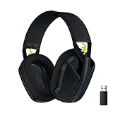 Logitech G435 LIGHTSPEED Kabelloses Bluetooth-Gaming-Headset, Leichte Over-Ear-Kopfhörer, Integrierte Mikrofone, 18h Akku, Kompatibel mit Dolby Atmos, PC, PS4, PS5, Handy, Nintendo Switch - Schwarz