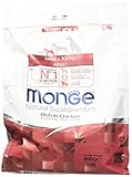 Monge Natural Superpremium Adult Rich IN Chicken, Hundefutter für alle Rassen (Trockenfutter für Hunde unter 10 kg, mit Huhn, sehr Ballaststoff- & Vitaminreich, 3 kg)