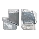 2pcs Stretch Belt Remover/Installer Tool Set Metal, Sturdy Stretch Belt Remover, Aluminum Alloy Stretchs Belts Mate Kit, Stretchs Auxiliar