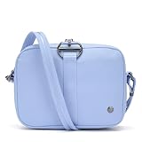 Pacsafe Citysafe CX 2,4 l Anti-Diebstahl-Umhängetasche, quadratisch, Serenity Blue, 2.4 Liter, Citysafe CX 2,4 l Anti-Diebstahl-Umhängetasche, quadratisch