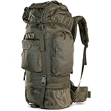 Armybag® Trekkingrucksack | Outdoor Rucksack 65 Liter und YKK Zipper | Reiserucksack für dein Abenteuer | Wanderrucksack Damen & Herren Groß | Wasserdichter, mit perfektem Tragesystem