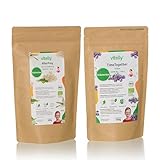 vitelly® Bio - AfterPreg & TimeTogether Tee Set - Schwangerschaft Rückbildungs Tee & Still Tee - 100% naturbelassen - 200g loser Tee (2 x 100g)