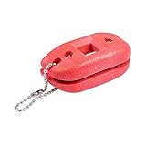 Hemobllo Messerschärfer Anspitzer Eiskunstlauf Skaten Schlittschuhschleifer Für Hockey Eislaufzubehör Klinge Schlittschuhschärfer Eisschuhschärfer Schleifstein Rot Weißer Sandstein