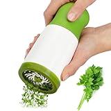 Kräuterhacker Fleischwolf,Kräuterschneider Petersilienhacker - Petersilienhacker, Kräutermühle, Gewürz, Knoblauch, Petersilie, Zerkleinerer, Gewürzmühle, Mühle, Gewürzwolf für die Küche