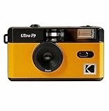 KODAK 490172 Ultra F9 35 mm Filmkamera, Retro-Stil, fokusfrei, wiederverwendbar, eingebauter Blitz, einfach zu bedienen (Kodak Yellow)