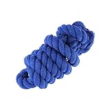 JOINPAYA Pferdeseil Starkes Gedrehtes Baumwoll Führstrick mit Karabinerhaken Stabile Anbindung für Pferde für Stall und Ausritt