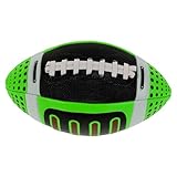 HEMOTON Wasserdichter Fußball für PU American Football Grün Für Schule Strand Schwimmbad für Training und Freizeitspiele Sicher und Vielseitig Einsetzbar