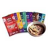 3Bears Porridge Probier-Set I 6x50g vegane Portionsbeutel mit Feiner Kakao, Zimtiger Apfel, Mohnige Banane, Fruchtige Kokosnuss, Dreierlei Beere & Kerniger Klassiker | Mit rein natürlicher Süße