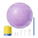 Yoga-Ball: Balance-Balance für Kerntraining, Schwangerschaft, Bürostuhlnutzung | Anti-Burstabilitätsball für Fitness, Fitnessstudio, Pilates, Stretching, Geburt, Therapie u