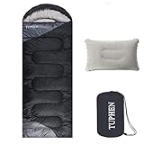 Schlafsack - 3-4 Jahreszeiten Camping Schlafsäcke für Erwachsene Kinder Mädchen Jungen - kompakter Schlafsack für Wandern, Rucksacktourismus - leichtes wasserdichtes verpackbares Reisegepäck