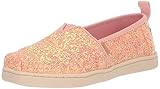 TOMS Jungen Mädchen 10020128 Flacher Slipper, pink, Glitter, 25.5 EU