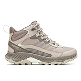 Merrell Speed Strike 2 Mid Wanderschuh für Damen, wasserdicht, Stein, 42.5 EU