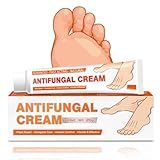Antifungal cream, Hautpilz Creme 20g, Fußpilz Creme Mit natürlichen Inhaltsstoffen, Fusspilz Behandlung Schnell Intensiv, beruhigt und trockene Haut